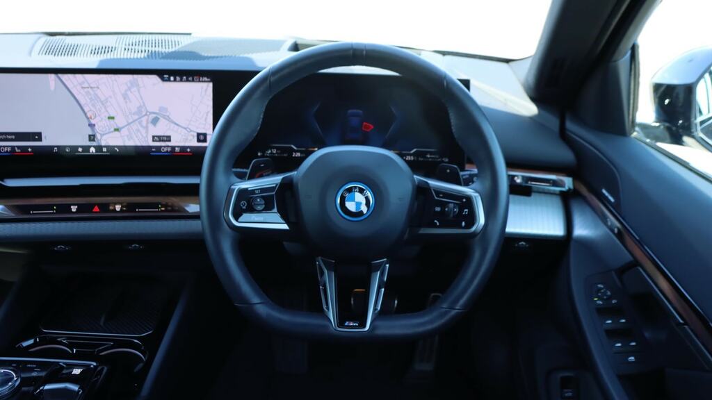 BMW 5 Series 530E M Sport Pro Tech Plus YJ74SAC Black #5