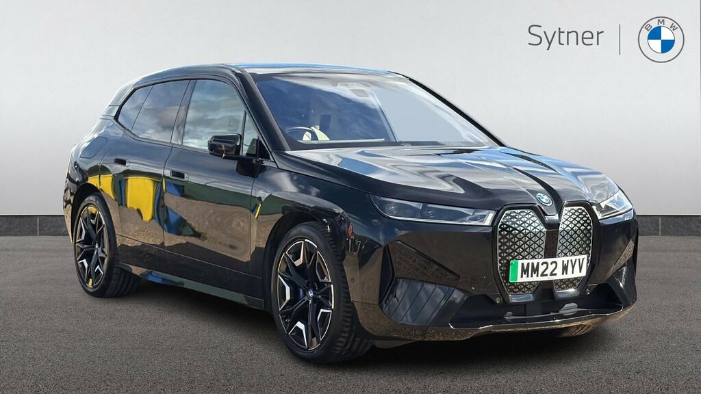 BMW iX 240Kw Xdrive40 M Sport 76.6Kwh Sky22kwch Black