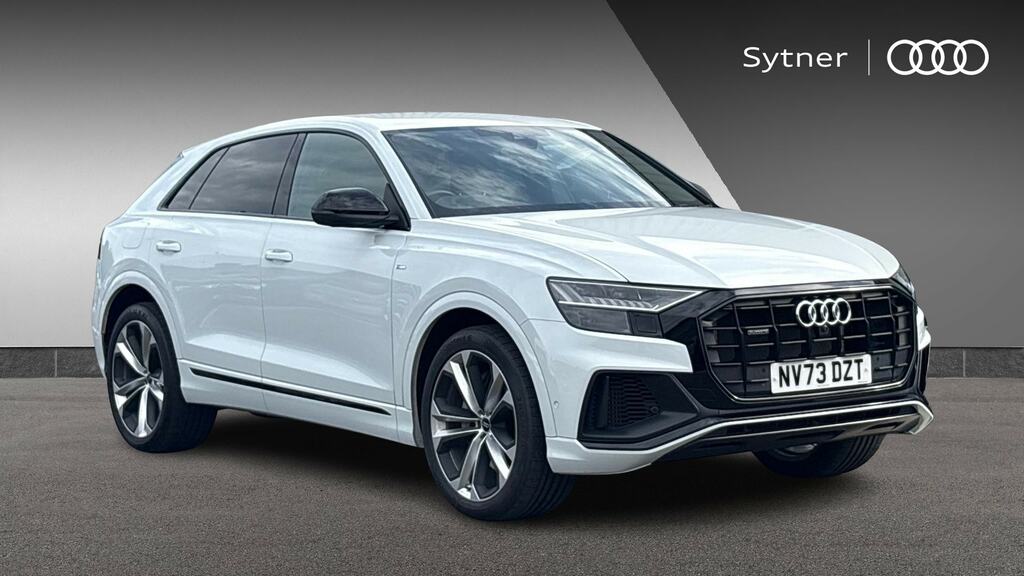 Audi Q8 55 Tfsi E Quattro Black Edn Tiptronic Cs White
