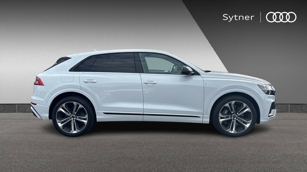 Audi Q8 55 Tfsi E Quattro Black Edn Tiptronic Cs White #4