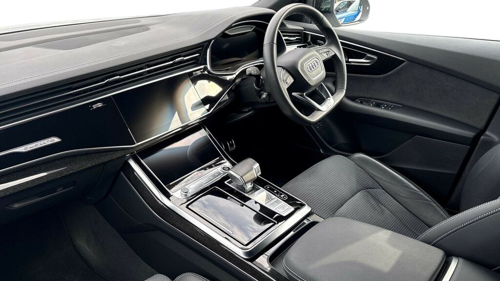 Audi Q8 55 Tfsi E Quattro Black Edn Tiptronic Cs White #2