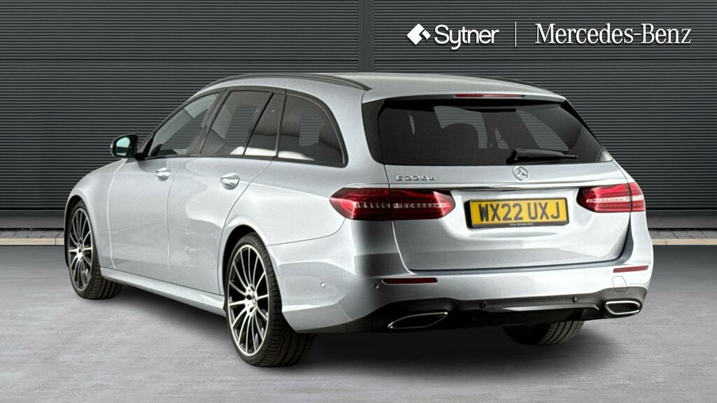 Mercedes-Benz E Class E220d 200 Amg Line Night Ed Prem 9G-tronic WX22UXJ Silver #2
