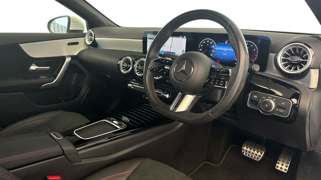 Mercedes-Benz A Class A200 Amg Line Executive PX74HHS White #3