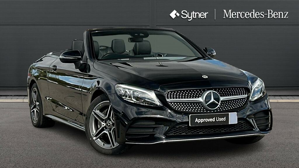 Mercedes-Benz C Class C200 Amg Line Edition Premium 9G-tronic Black