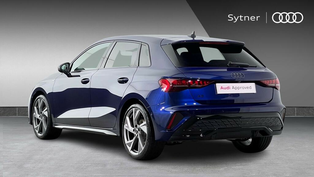 Audi A3 1.5 Tfsi 150 Black Ed S Tronic Tech Pack DE75XMR Blue #3