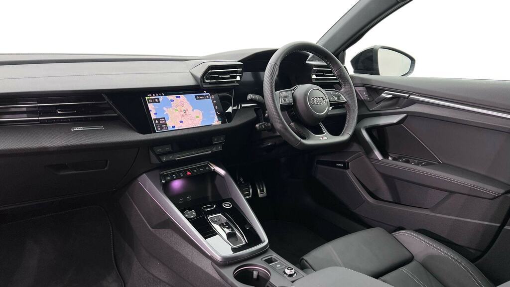 Audi A3 1.5 Tfsi 150 Black Ed S Tronic Tech Pack DE75XMR Blue #2
