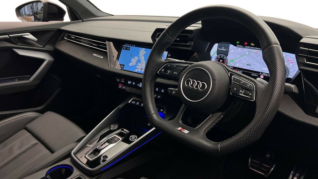 Audi A3 35 Tdi Black Edition S Tronic RK74FXF Blue #6