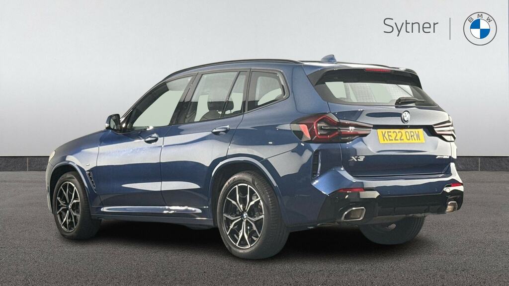 BMW X3 Xdrive20d Mht M Sport Step Blue #2