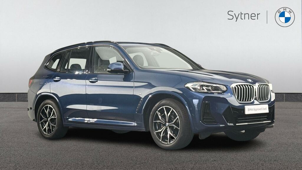 BMW X3 Xdrive20d Mht M Sport Step Blue