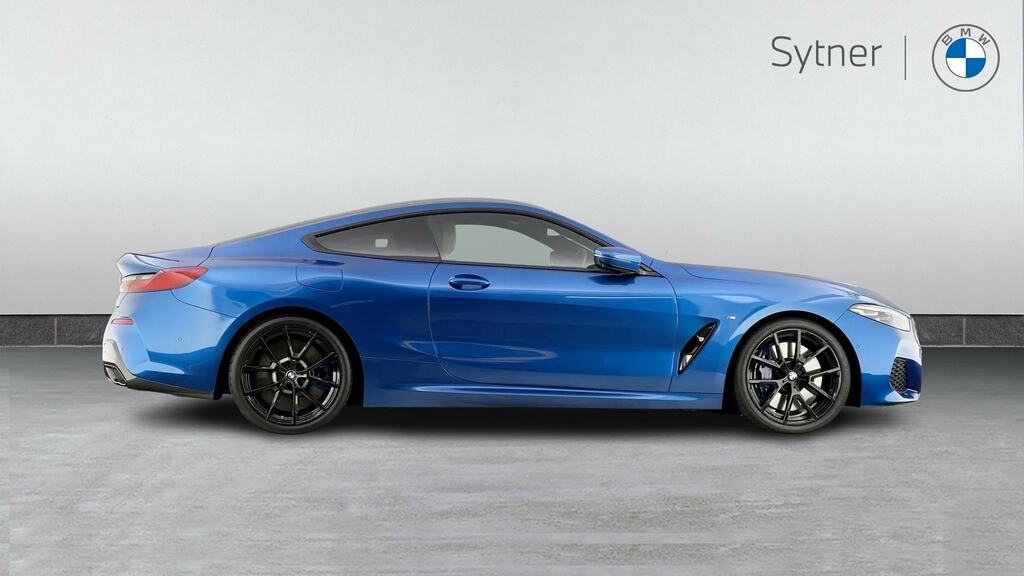 BMW 8 Series Gran Coupe 840D Xdrive Blue #3