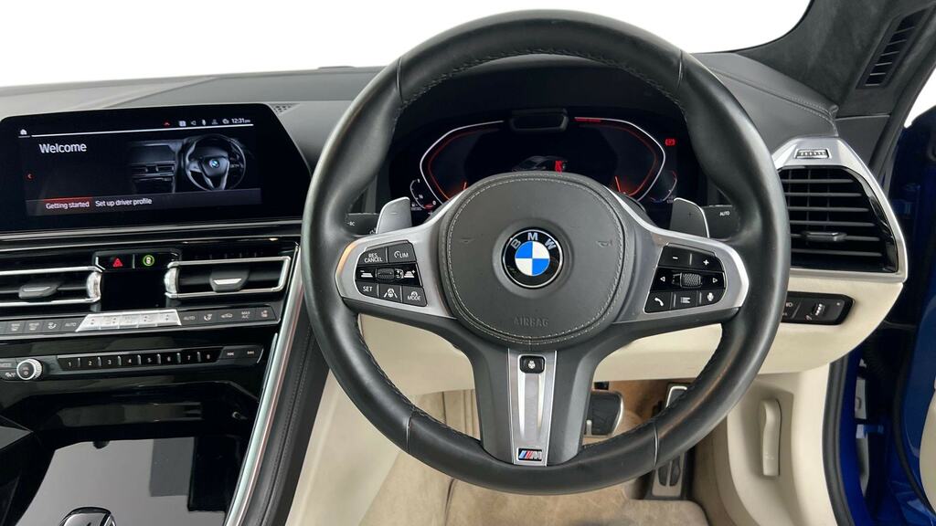BMW 8 Series Gran Coupe 840D Xdrive Blue #5