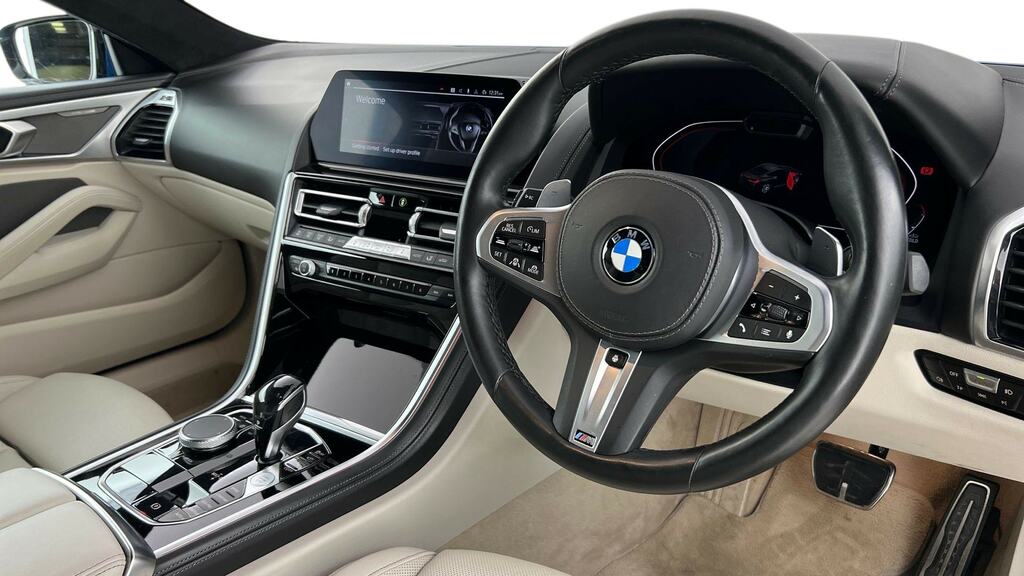 BMW 8 Series Gran Coupe 840D Xdrive Blue #6