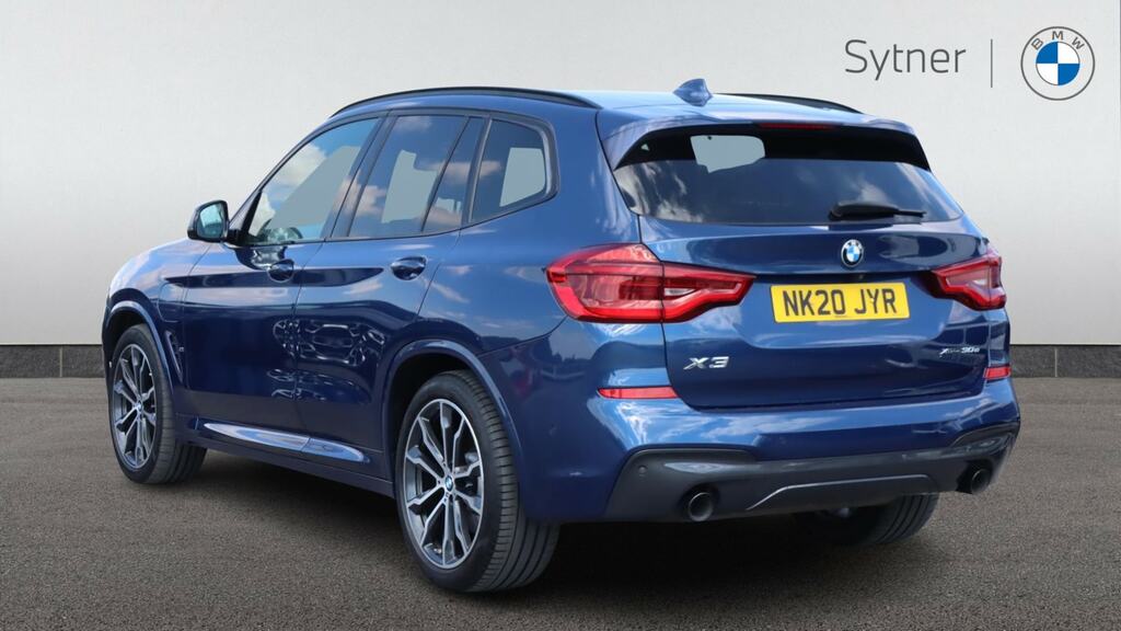BMW X3 Xdrive 30E M Sport Techpro Pack NK20JYR Blue #2