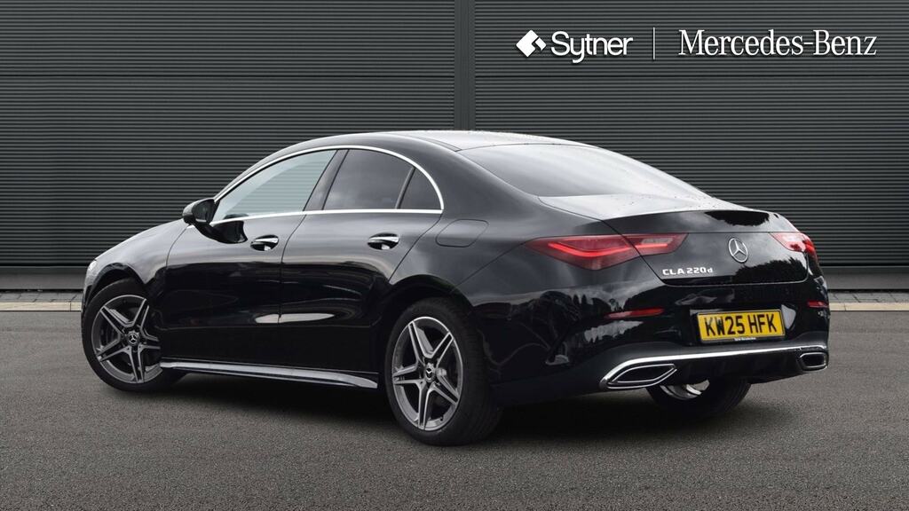 Mercedes-Benz CLA Class Cla 220D Amg Line Executive Tip KW25HFK Black #2