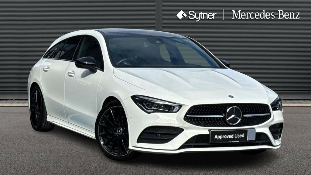 Mercedes-Benz CLA Class Cla 180 Amg Line Premium Night Ed Tip White
