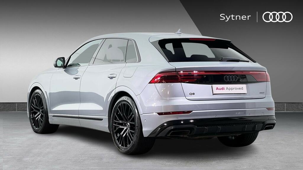 Audi Q8 3.0 Tfsi E Quattro 394 Black Ed Tiptronic Tech KP26TNE Silver #4