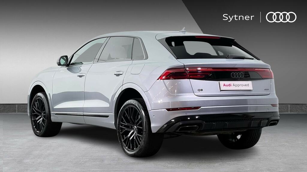 Audi Q8 3.0 Tfsi E Quattro 394 Black Ed Tiptronic Tech KP26TNE Silver #5