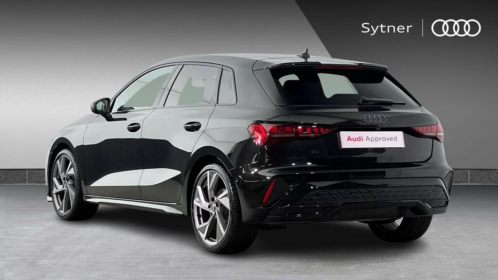 Audi A3 1.5 Tfsi 150 Black Edition S Tronic KS75JHV Black #3