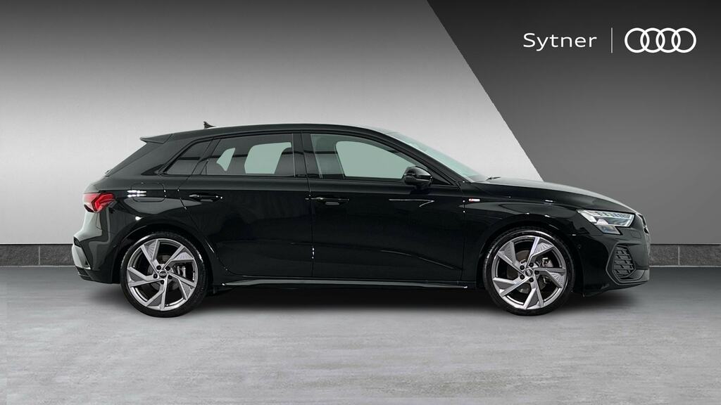 Audi A3 1.5 Tfsi 150 Black Edition S Tronic KS75JHV Black #4