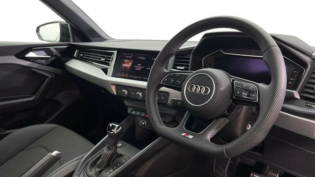 Audi A1 35 Tfsi Black Edition S Tronic Tech Pack KR75YTY Blue #6