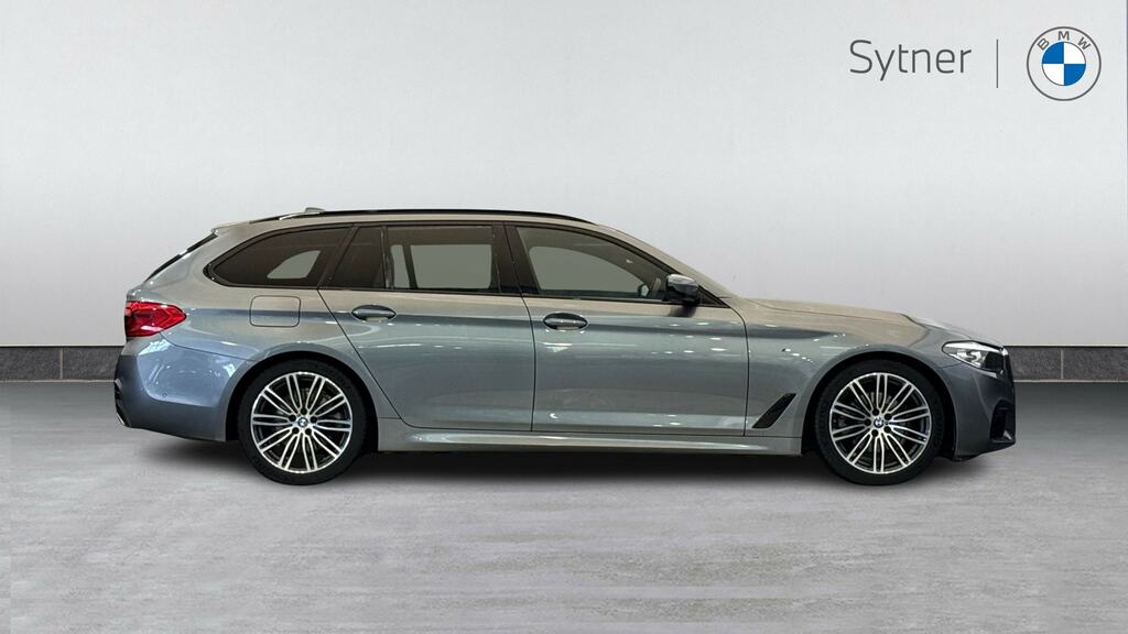 BMW 5 Series 520D Mht M Sport Techplus Pack YE20EOB Silver #3