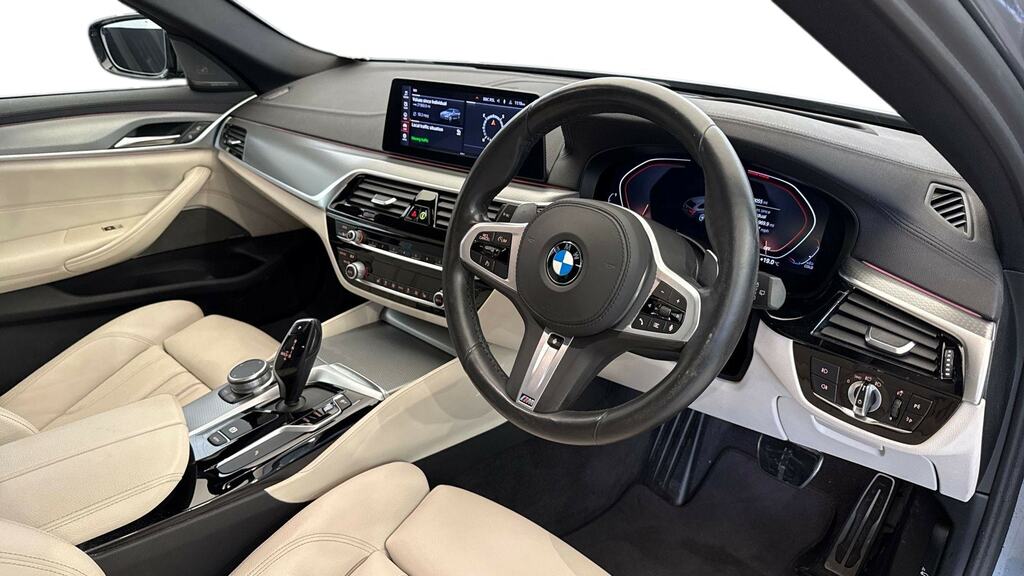 BMW 5 Series 520D Mht M Sport Techplus Pack YE20EOB Silver #6