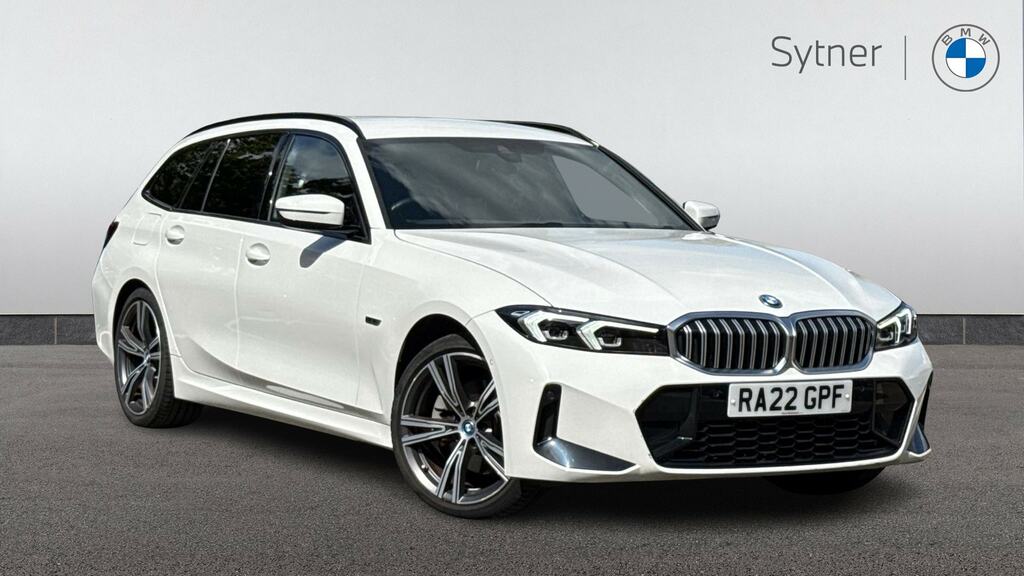 BMW 3 Series 330E M Sport Step White