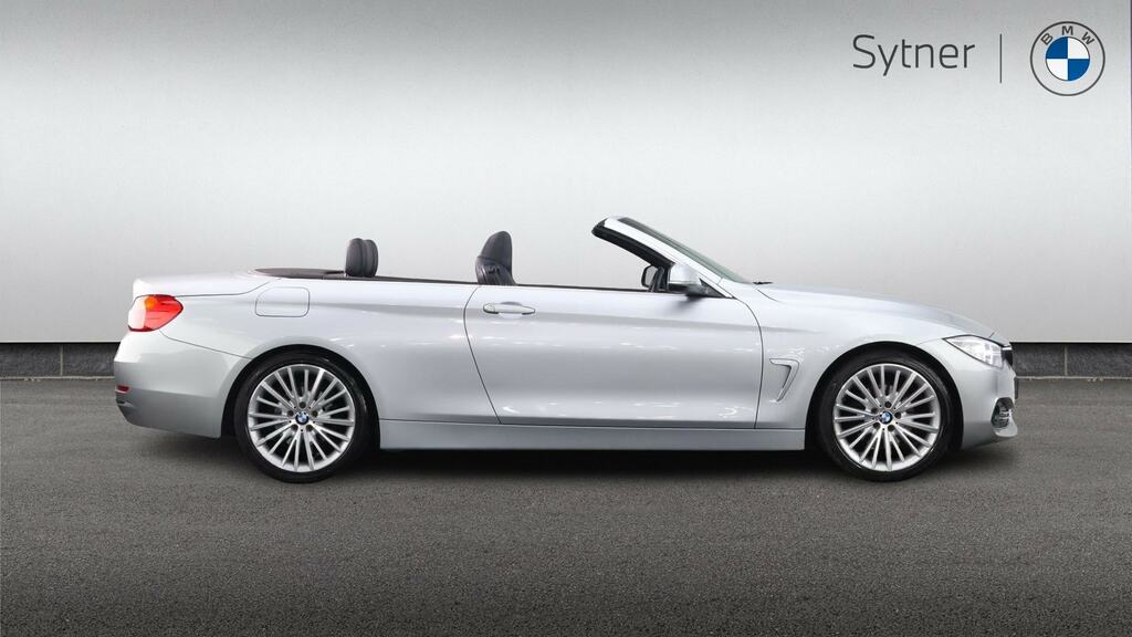 BMW 4 Series 420D Luxury YJ15VVX Silver #5