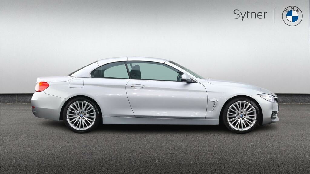 BMW 4 Series 420D Luxury YJ15VVX Silver #6