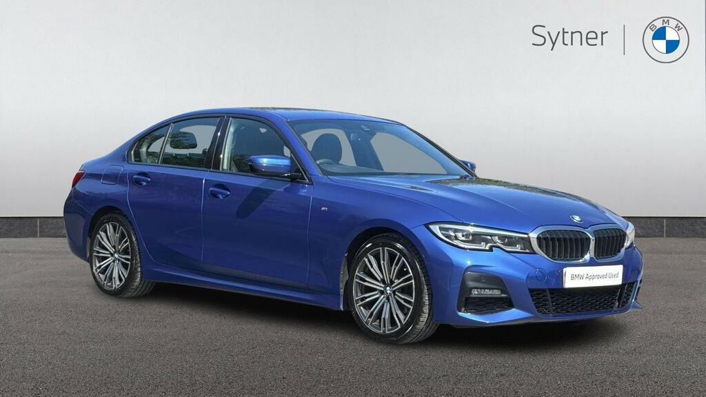 BMW 3 Series 318D M Sport Step Blue