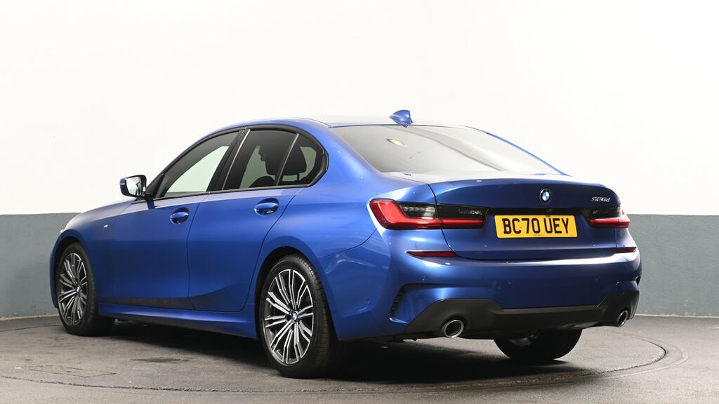 BMW 3 Series 320D Mht M Sport Step BC70UEY Blue #2