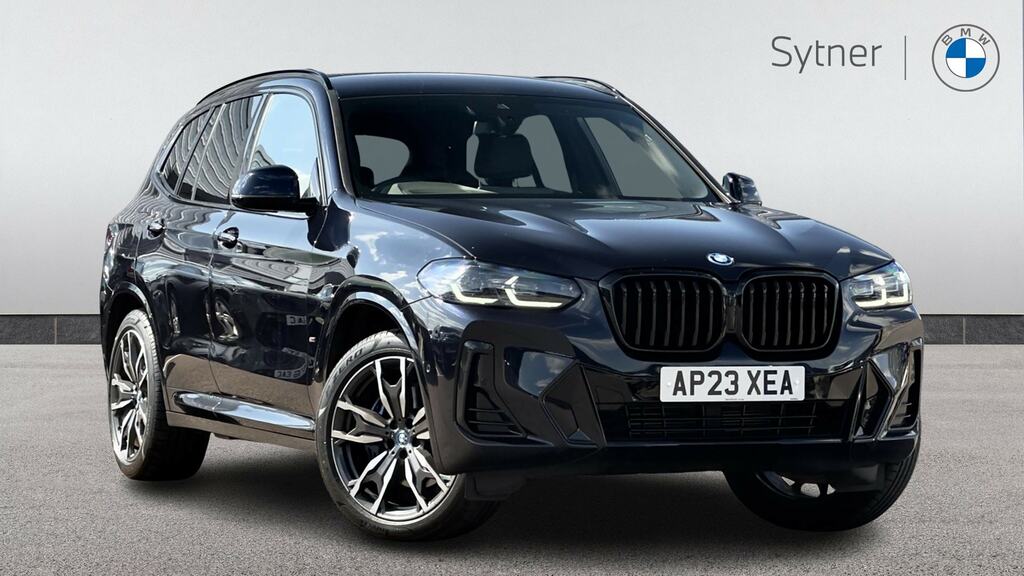 BMW X3 Xdrive 30E M Sport Techpro Pack Black