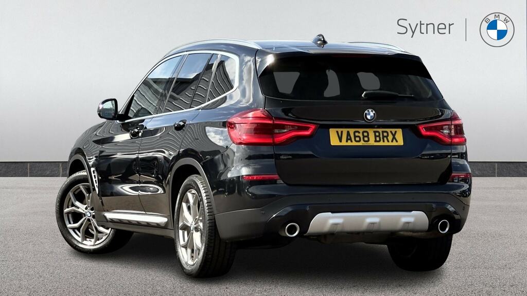 BMW X3 Xdrive20d Mht M Sport Step VA68BRX Black #2