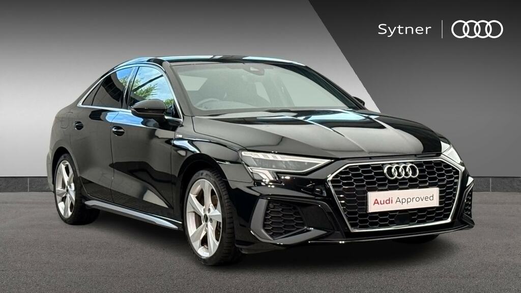 Audi A3 35 Tfsi S Line S Tronic FD73GZZ Black