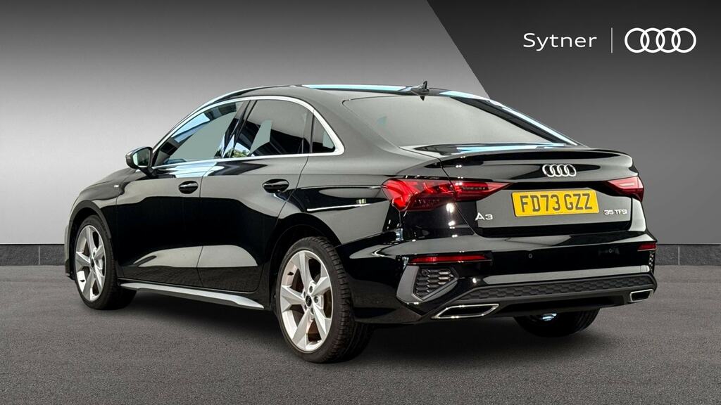 Audi A3 35 Tfsi S Line S Tronic FD73GZZ Black #3