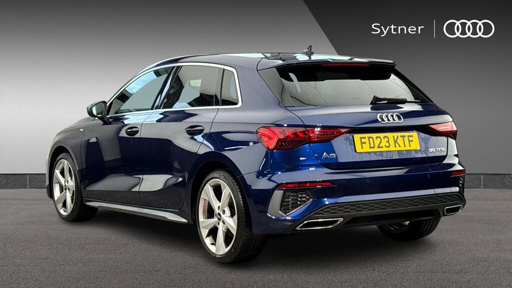 Audi A3 35 Tfsi S Line FD23KTF Blue #3