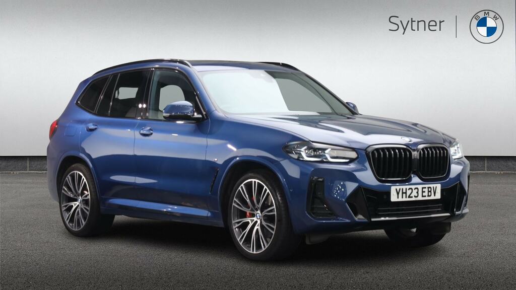 BMW X3 Xdrive20i Mht M Sport Step Pro Pack Blue