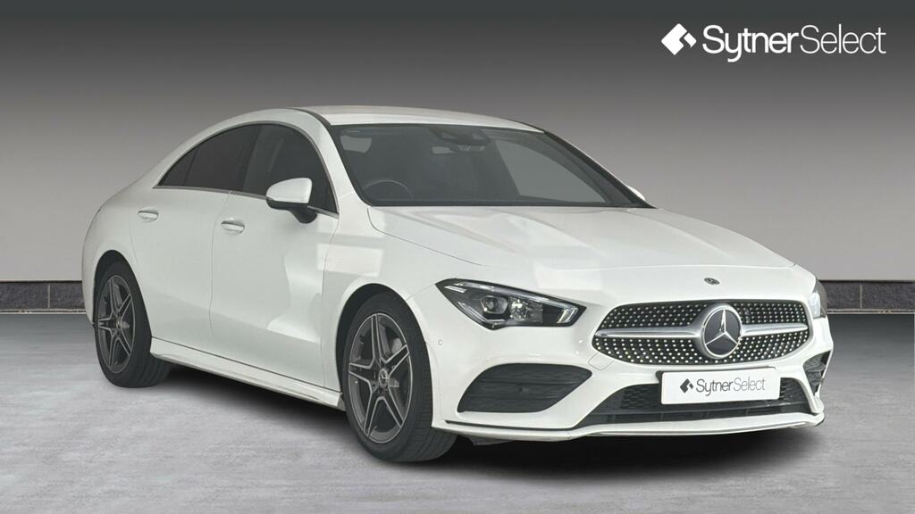 Mercedes-Benz CLA Class Cla 180 Amg Line Premium Tip White
