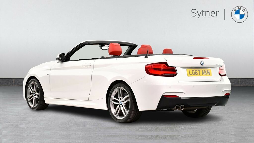 BMW 2 Series 220I M Sport Nav Step LG67AKN White #2