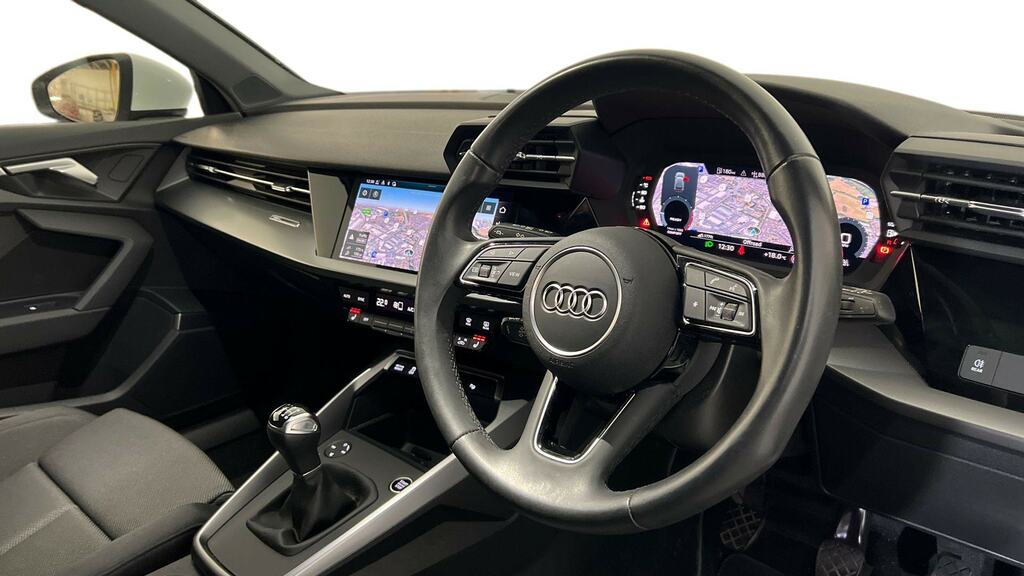 Audi A3 35 Tfsi Sport Tech Pack FM73UDW White #6