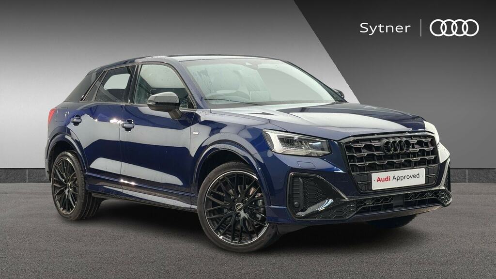 Audi Q2 35 Tfsi Black Edition S Tronic Blue