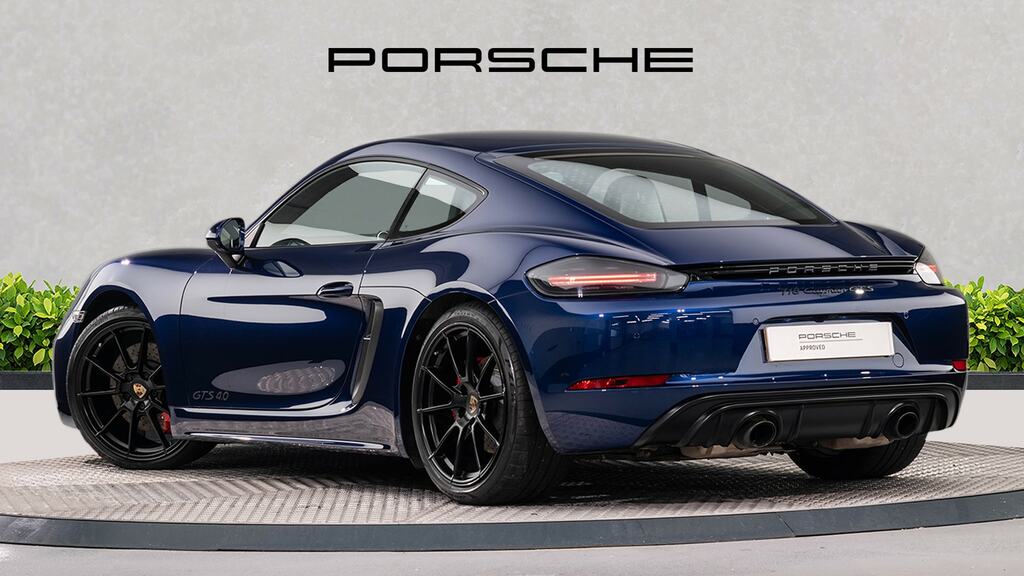 Porsche 718 Cayman 4.0 Gts Blue #5