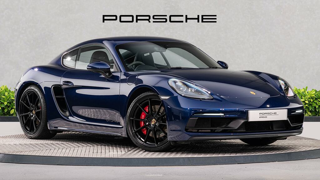 Porsche 718 Cayman 4.0 Gts Blue