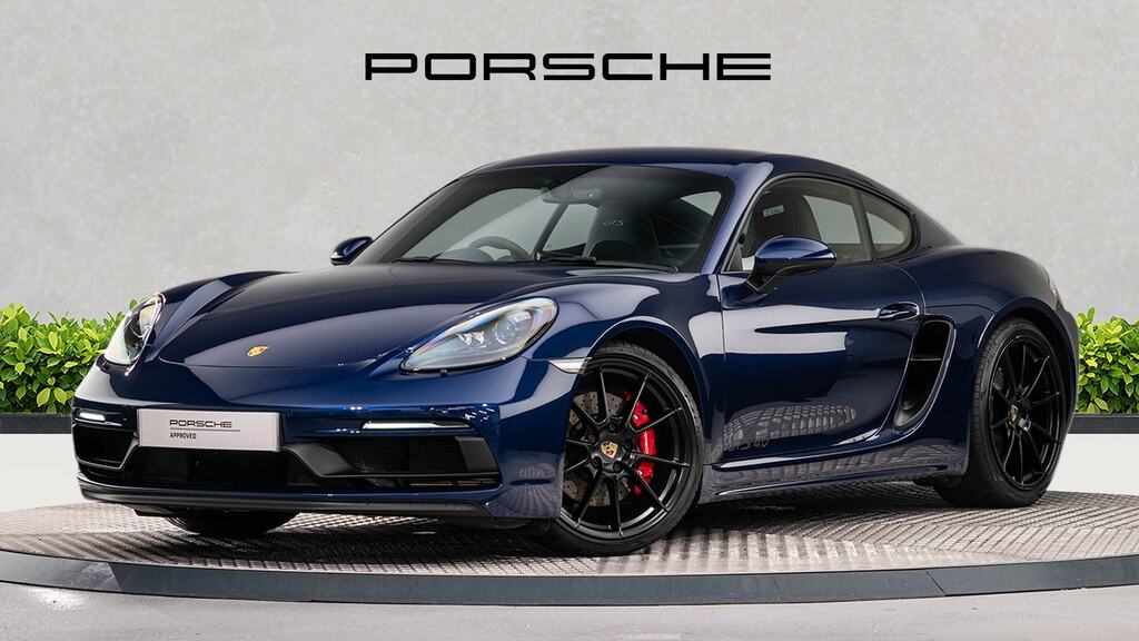Porsche 718 Cayman 4.0 Gts Blue #3