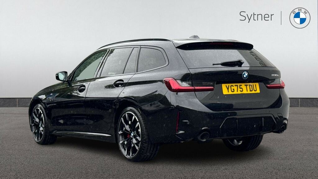 BMW 3 Series 330E 22.3 Kwh M Sport Step Techpro Pack YG75TDU Black #2