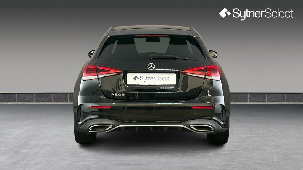 Mercedes-Benz A Class A200 Amg Line WG69JGV Black #5