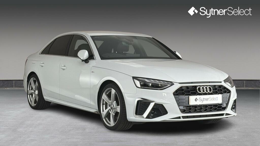 Audi A4 40 Tfsi 204 S Line S Tronic White