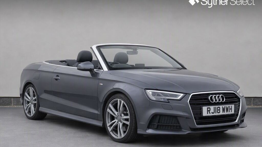 Audi A3 Cabriolet 1.5 Tfsi S Line S Tronic Grey