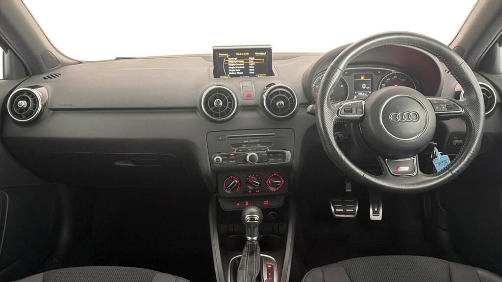 Audi A1 1.4 Tfsi S Line Nav S Tronic LF68YTA Black #6