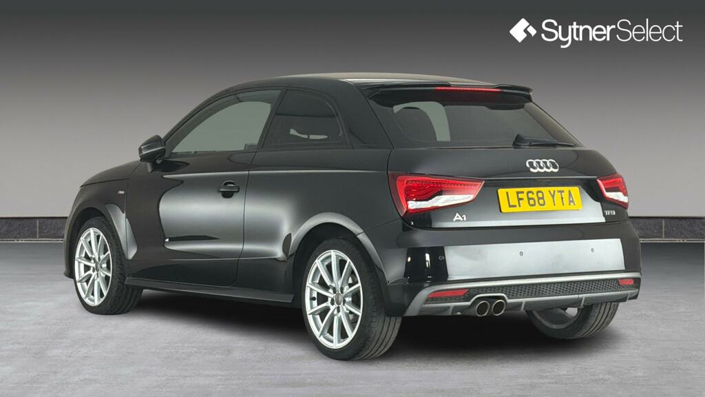 Audi A1 1.4 Tfsi S Line Nav S Tronic LF68YTA Black #2
